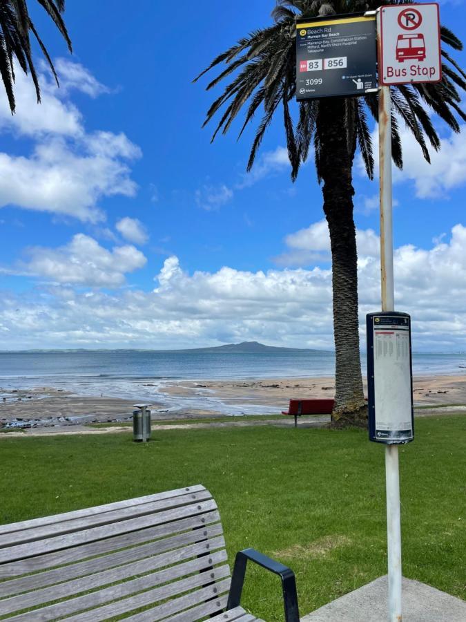 Family Friendly 3Br Flat - 3Min Walk To The Beach - Self Contained Auckland Dış mekan fotoğraf
