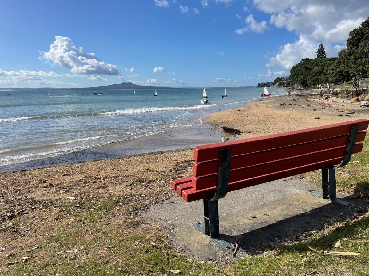 Family Friendly 3Br Flat - 3Min Walk To The Beach - Self Contained Auckland Dış mekan fotoğraf